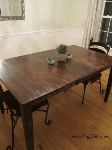 rustic dining room table thriftdiving