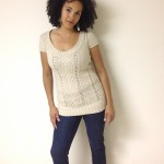 Chunky sweaters need something to break up the "chunky"
