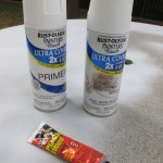 Primer and wood filler for chipped spots