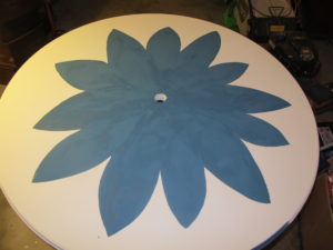 It turned into one big flower.