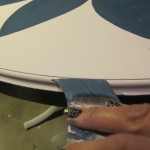I painted the edges.