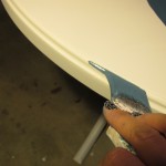 Use a Purdy brush for good, accurate angles.
