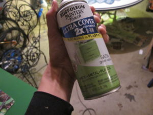 After layering shades of blue, I decided that I wanted a Green Apple green leg. They look like flower stems :)