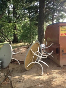 There's no such thing as TRASH--found next to the dumpster at work!