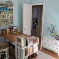 My Thrifted Craft Room!