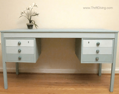 A “Dumpster” Desk Makeover