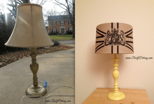 $10 Thrift Store Lamp Makeover!