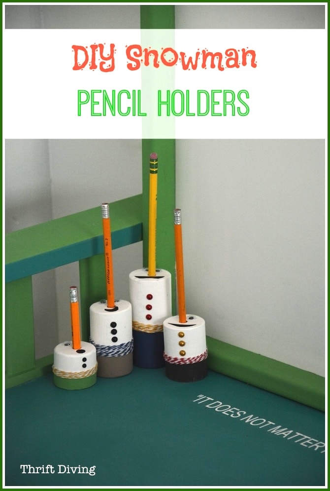 How-to-make-a-snowman-pencil-holder-from-scrap-wood-Thrift-Diving-Blog 